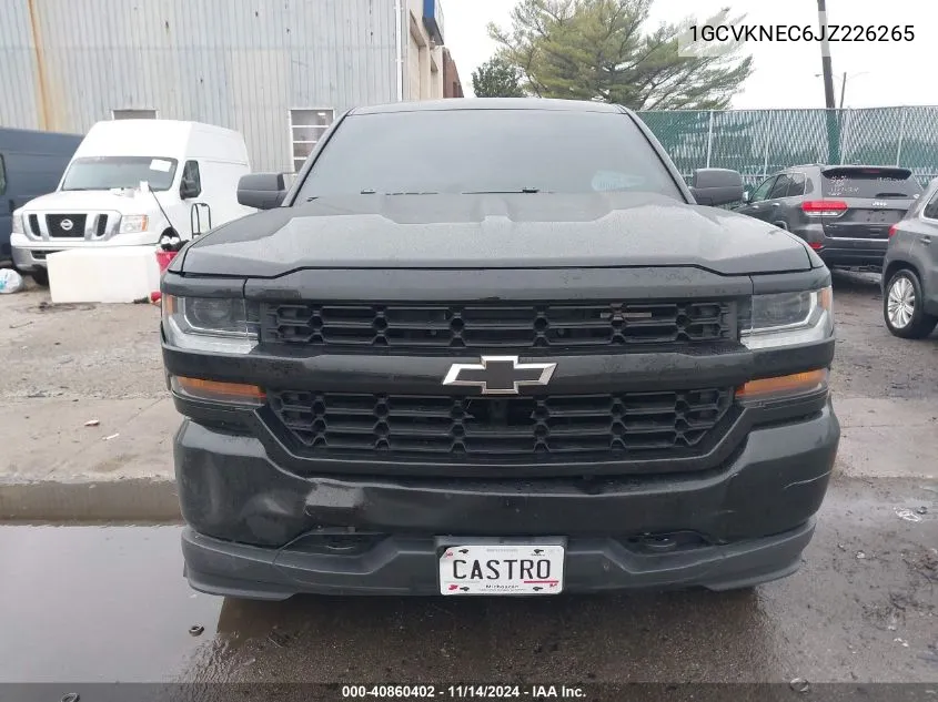 2018 Chevrolet Silverado 1500 Ls/Wt VIN: 1GCVKNEC6JZ226265 Lot: 40860402