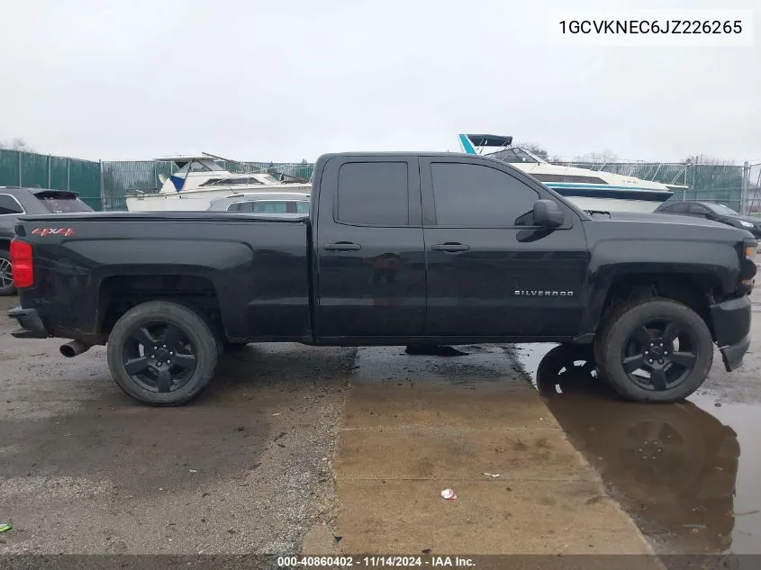 2018 Chevrolet Silverado 1500 Ls/Wt VIN: 1GCVKNEC6JZ226265 Lot: 40860402