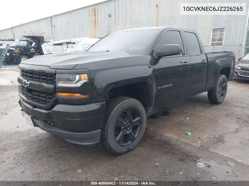 2018 Chevrolet Silverado 1500 Ls/Wt VIN: 1GCVKNEC6JZ226265 Lot: 40860402