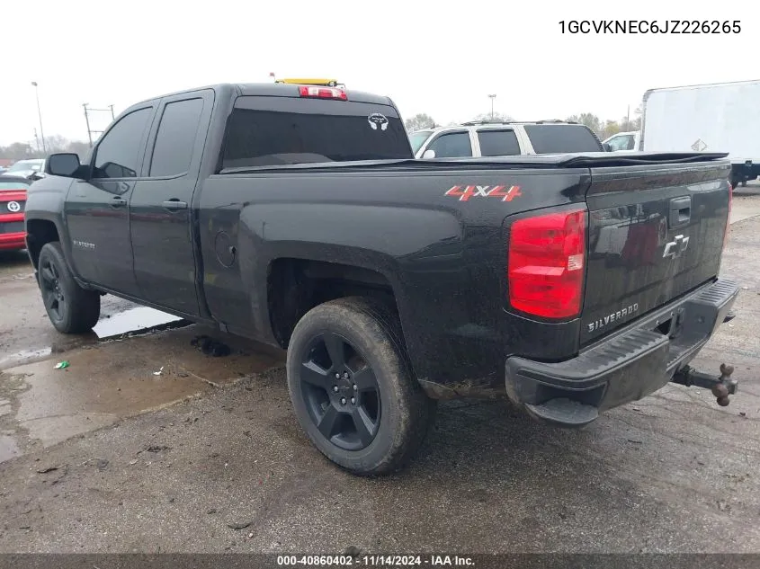 2018 Chevrolet Silverado 1500 Ls/Wt VIN: 1GCVKNEC6JZ226265 Lot: 40860402