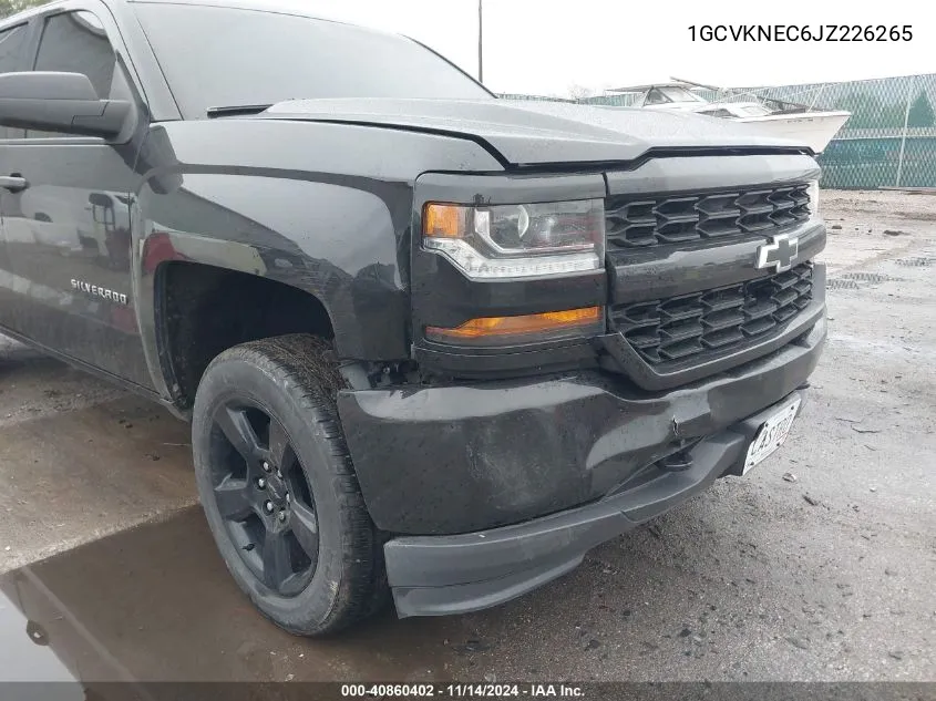 2018 Chevrolet Silverado 1500 Ls/Wt VIN: 1GCVKNEC6JZ226265 Lot: 40860402