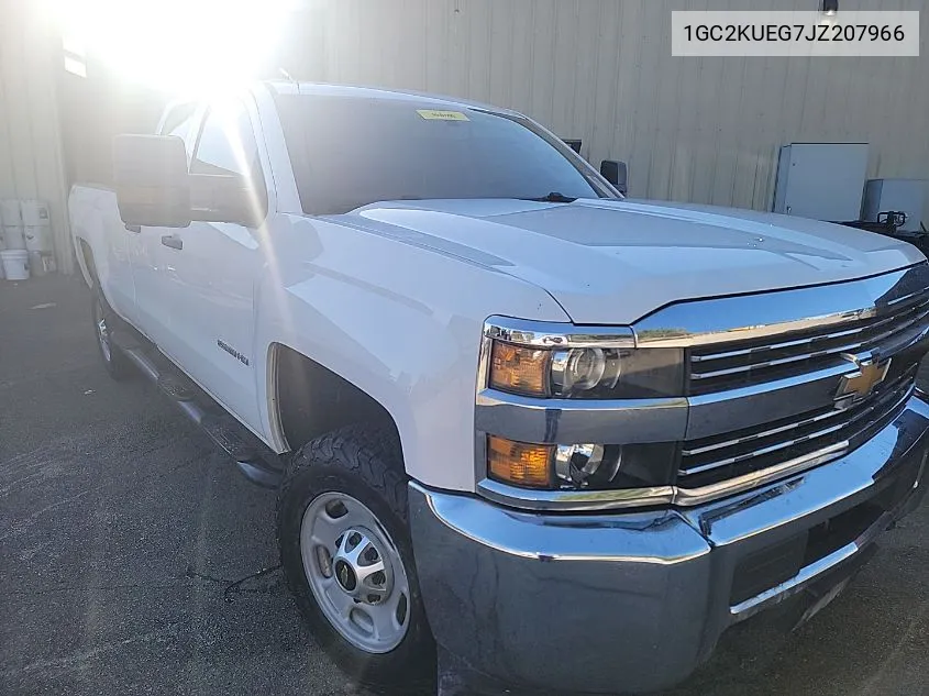 2018 Chevrolet Silverado 2500Hd Wt VIN: 1GC2KUEG7JZ207966 Lot: 40866198