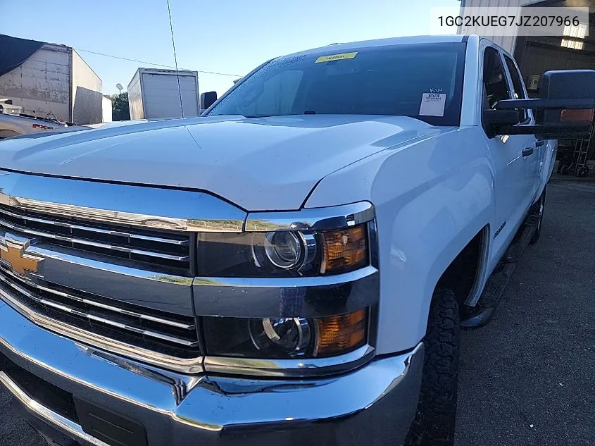 2018 Chevrolet Silverado 2500Hd Wt VIN: 1GC2KUEG7JZ207966 Lot: 40866198