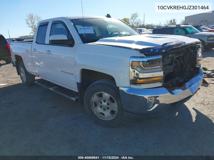 2018 Chevrolet Silverado 1500 1Lt VIN: 1GCVKREH0JZ301464 Lot: 40869841