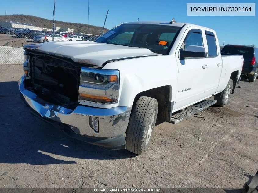 2018 Chevrolet Silverado 1500 1Lt VIN: 1GCVKREH0JZ301464 Lot: 40869841