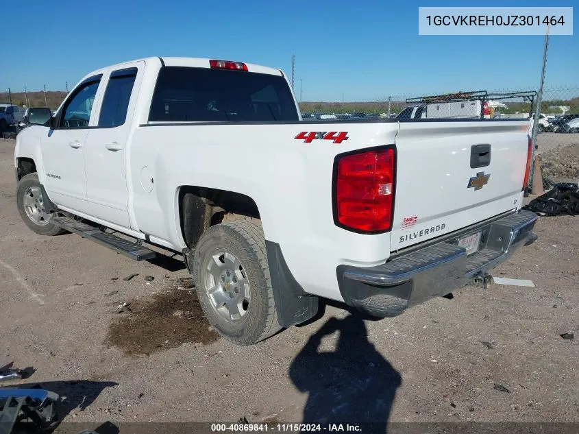 2018 Chevrolet Silverado 1500 1Lt VIN: 1GCVKREH0JZ301464 Lot: 40869841