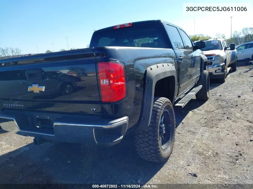 2018 Chevrolet Silverado 1500 1Lt VIN: 3GCPCREC5JG611006 Lot: 40872802