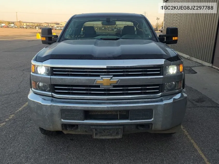 2018 Chevrolet Silverado 2500Hd Wt VIN: 1GC2KUEG8JZ297788 Lot: 40896943