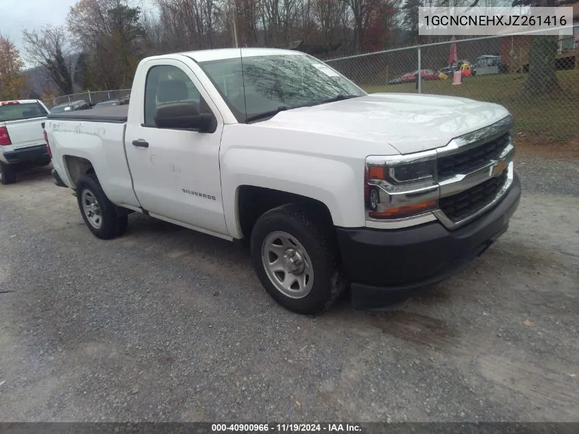 2018 Chevrolet Silverado 1500 Wt VIN: 1GCNCNEHXJZ261416 Lot: 40900966