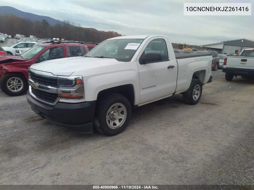 2018 Chevrolet Silverado 1500 Wt VIN: 1GCNCNEHXJZ261416 Lot: 40900966