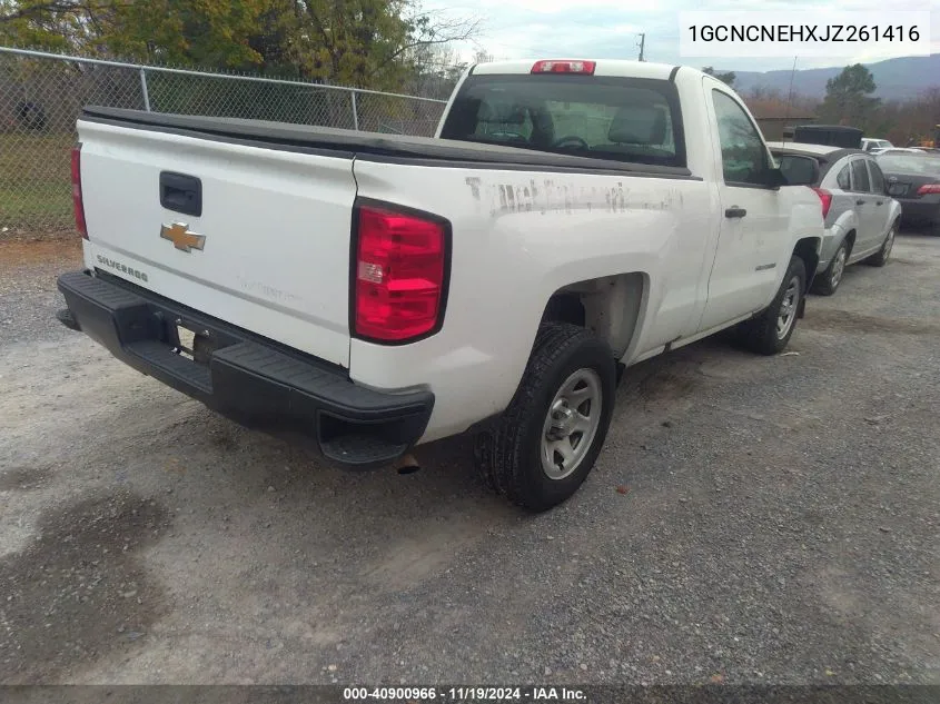 2018 Chevrolet Silverado 1500 Wt VIN: 1GCNCNEHXJZ261416 Lot: 40900966