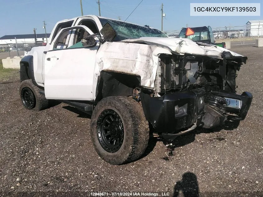 2019 Chevrolet Silverado 3500Hd VIN: 1GC4KXCY9KF139503 Lot: 12049671