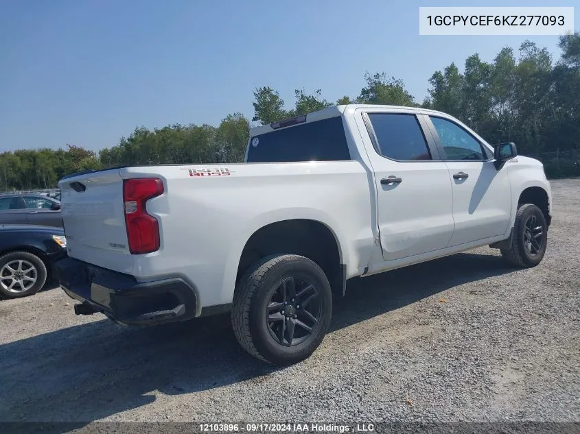 1GCPYCEF6KZ277093 2019 Chevrolet Silverado K1500 Trail Boss Custom