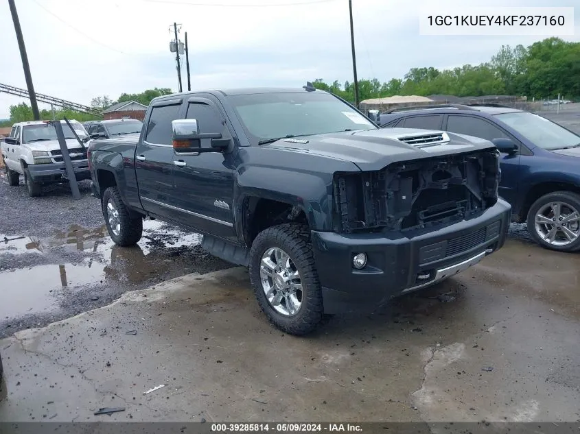 2019 Chevrolet Silverado 2500Hd High Country VIN: 1GC1KUEY4KF237160 Lot: 39285814