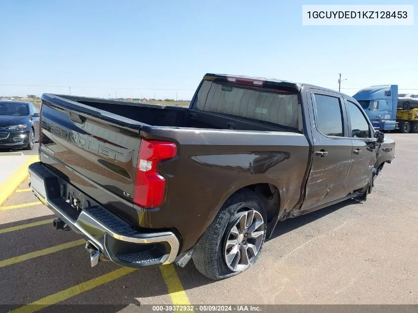 1GCUYDED1KZ128453 2019 Chevrolet Silverado 1500 Lt