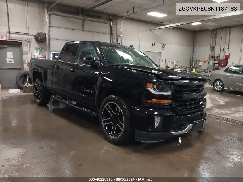 2019 Chevrolet Silverado 1500 Ld Lt VIN: 2GCVKPEC8K1187183 Lot: 40228978