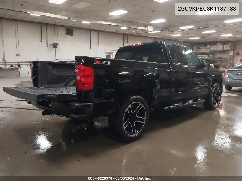 2GCVKPEC8K1187183 2019 Chevrolet Silverado 1500 Ld Lt