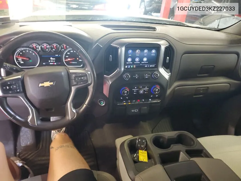 1GCUYDED3KZ227033 2019 Chevrolet Silverado 1500 Lt