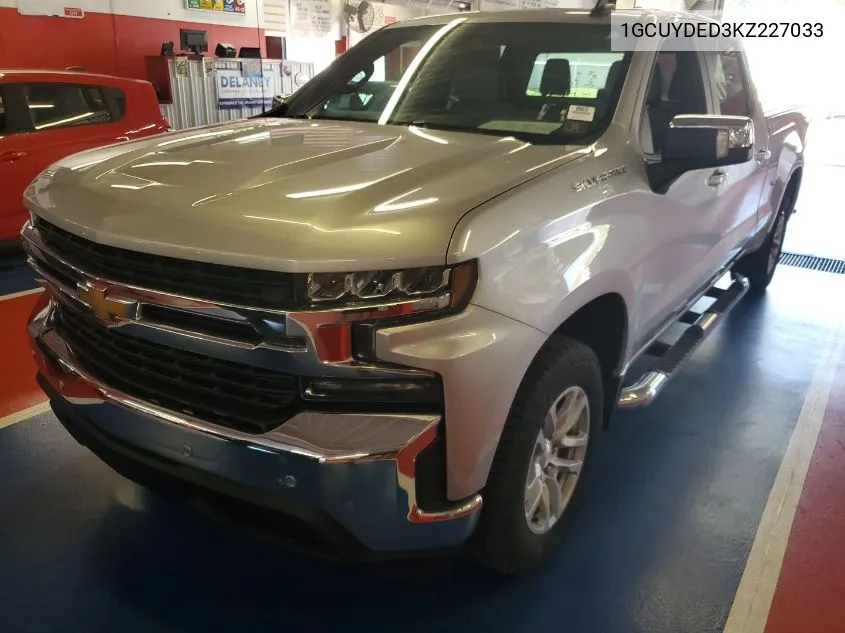 1GCUYDED3KZ227033 2019 Chevrolet Silverado 1500 Lt