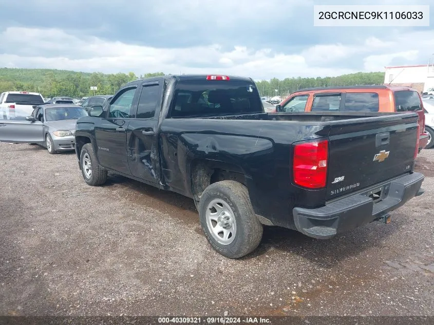 2019 Chevrolet Silverado 1500 Ld C1500 VIN: 2GCRCNEC9K1106033 Lot: 40309321