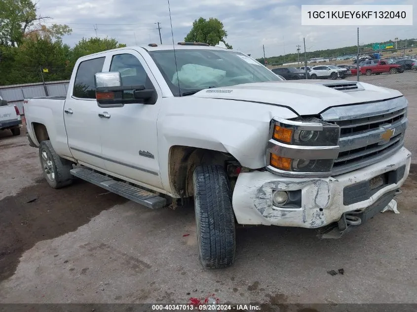 2019 Chevrolet Silverado 2500Hd High Country VIN: 1GC1KUEY6KF132040 Lot: 40347013