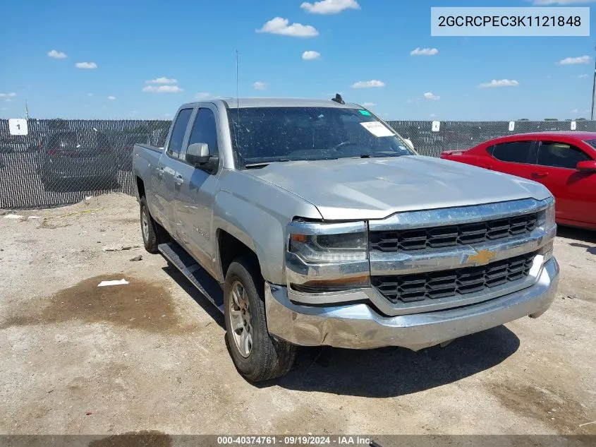 2019 Chevrolet Silverado 1500 Ld Lt VIN: 2GCRCPEC3K1121848 Lot: 40374761