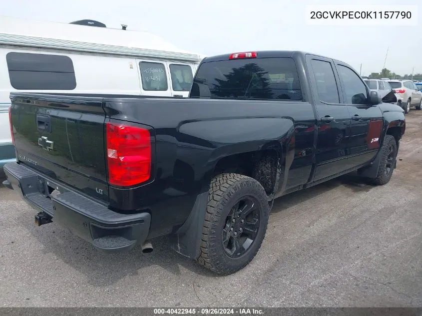 2019 Chevrolet Silverado Ld K1500 Lt VIN: 2GCVKPEC0K1157790 Lot: 40422945