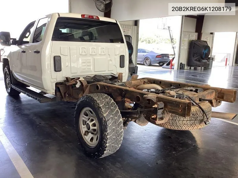 2019 Chevrolet Silverado 2500Hd Wt VIN: 2GB2KREG6K1208179 Lot: 40431776