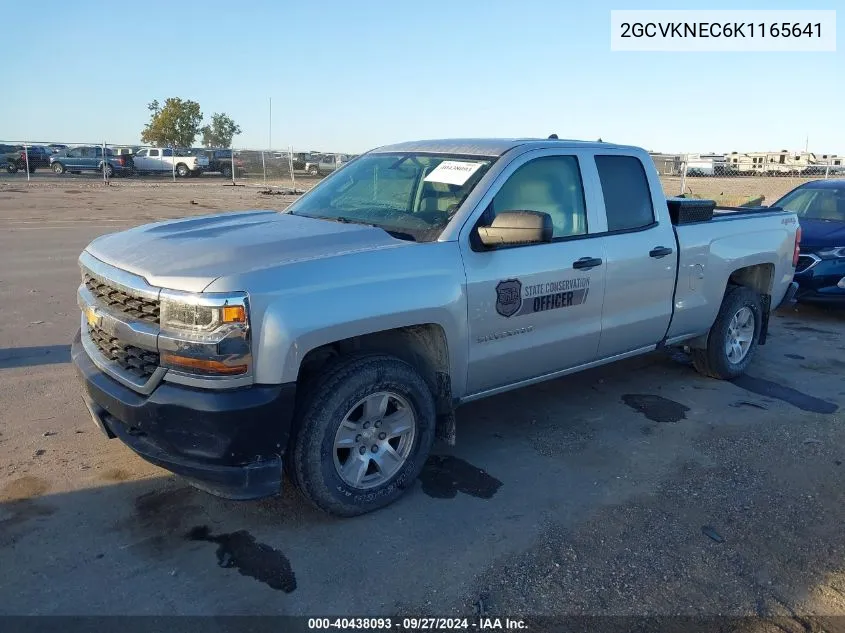 2019 Chevrolet Silverado 1500 Ld Wt VIN: 2GCVKNEC6K1165641 Lot: 40438093