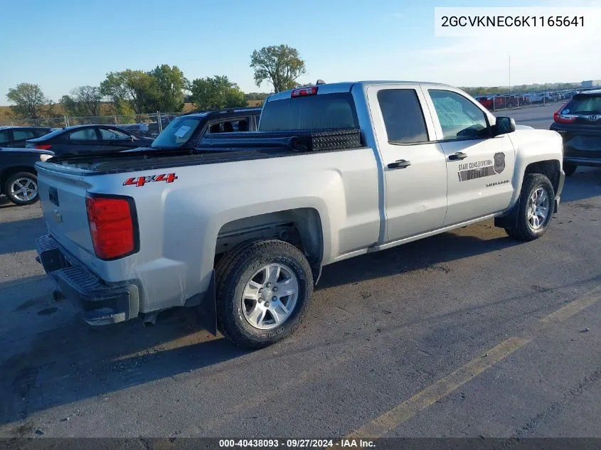 2019 Chevrolet Silverado 1500 Ld Wt VIN: 2GCVKNEC6K1165641 Lot: 40438093