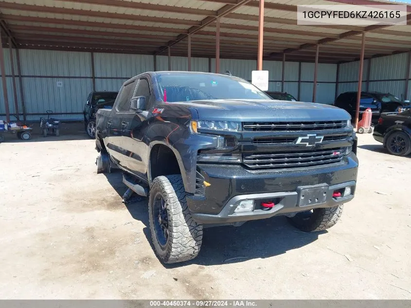 2019 Chevrolet Silverado 1500 Lt Trail Boss VIN: 1GCPYFED6KZ426165 Lot: 40450374