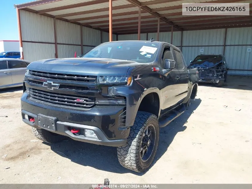 2019 Chevrolet Silverado 1500 Lt Trail Boss VIN: 1GCPYFED6KZ426165 Lot: 40450374