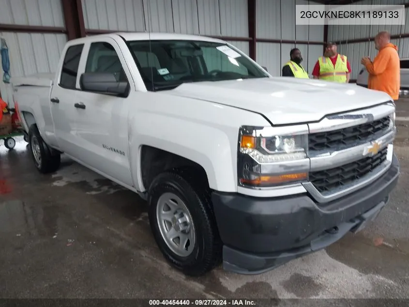 2019 Chevrolet Silverado 1500 Ld Wt VIN: 2GCVKNEC8K1189133 Lot: 40454440