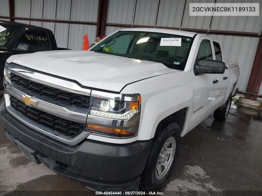 2019 Chevrolet Silverado 1500 Ld Wt VIN: 2GCVKNEC8K1189133 Lot: 40454440