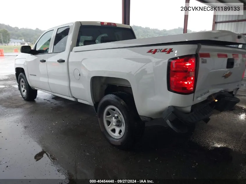 2GCVKNEC8K1189133 2019 Chevrolet Silverado 1500 Ld Wt