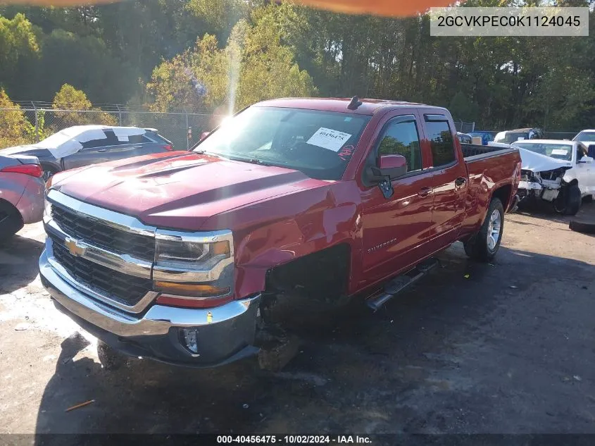 2019 Chevrolet Silverado 1500 Ld Lt VIN: 2GCVKPEC0K1124045 Lot: 40456475