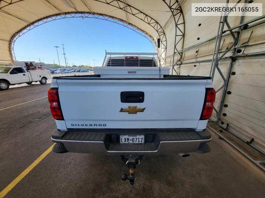 2019 Chevrolet Silverado 2500Hd Wt VIN: 2GC2KREG8K1165055 Lot: 40460259