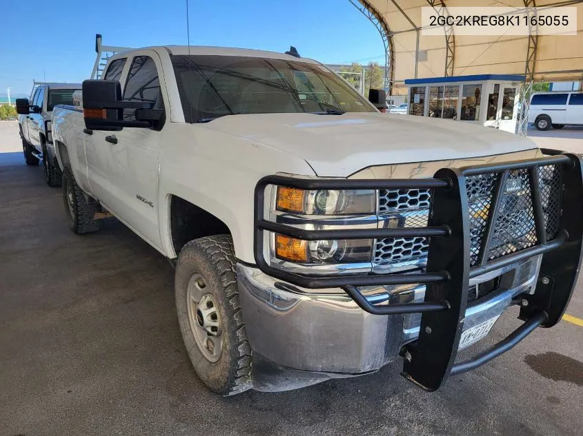 2019 Chevrolet Silverado 2500Hd Wt VIN: 2GC2KREG8K1165055 Lot: 40460259