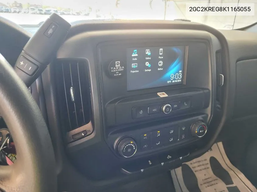 2GC2KREG8K1165055 2019 Chevrolet Silverado 2500Hd Wt