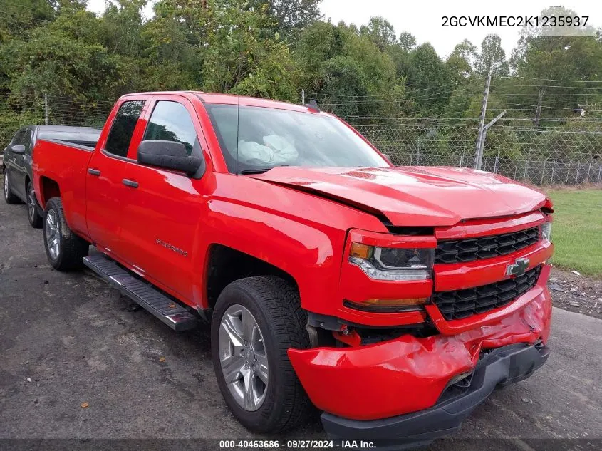 2019 Chevrolet Silverado 1500 Ld Silverado Custom VIN: 2GCVKMEC2K1235937 Lot: 40463686