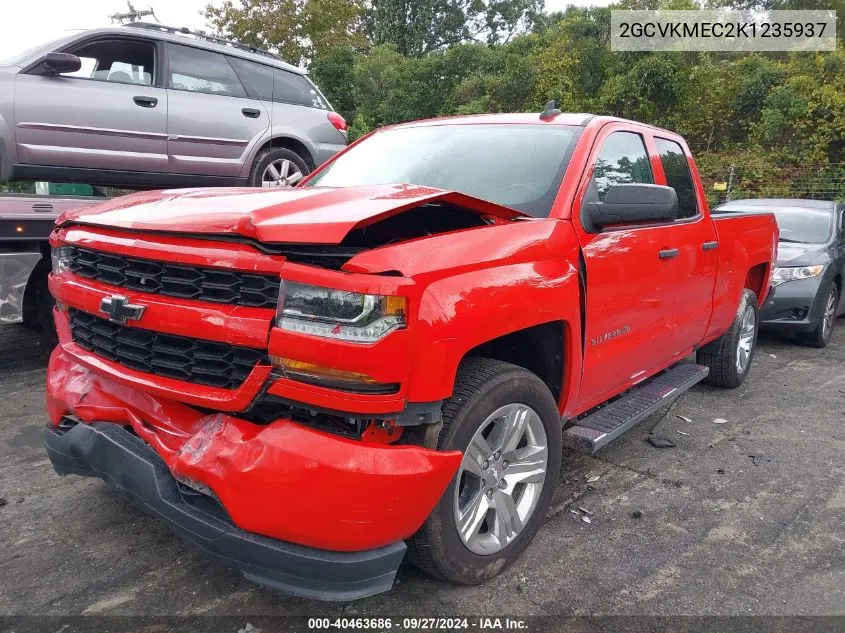 2019 Chevrolet Silverado 1500 Ld Silverado Custom VIN: 2GCVKMEC2K1235937 Lot: 40463686