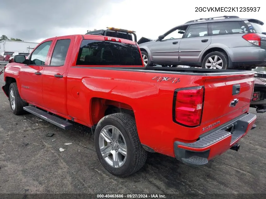 2019 Chevrolet Silverado 1500 Ld Silverado Custom VIN: 2GCVKMEC2K1235937 Lot: 40463686