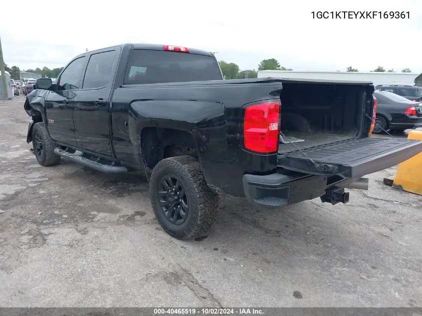 2019 Chevrolet Silverado 2500Hd Ltz VIN: 1GC1KTEYXKF169361 Lot: 40465519