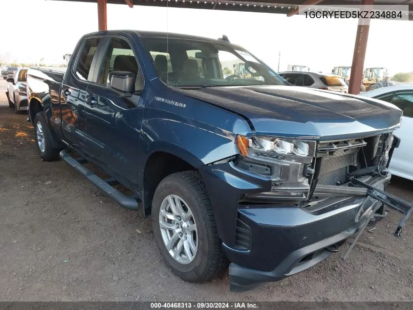 1GCRYEED5KZ234884 2019 Chevrolet Silverado 1500 Rst