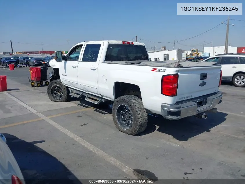 2019 Chevrolet Silverado 2500Hd Lt VIN: 1GC1KSEY1KF236245 Lot: 40469036