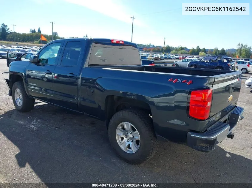 2019 Chevrolet Silverado 1500 Ld Lt VIN: 2GCVKPEC6K1162542 Lot: 40471289