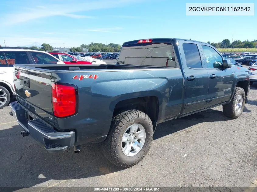 2019 Chevrolet Silverado 1500 Ld Lt VIN: 2GCVKPEC6K1162542 Lot: 40471289