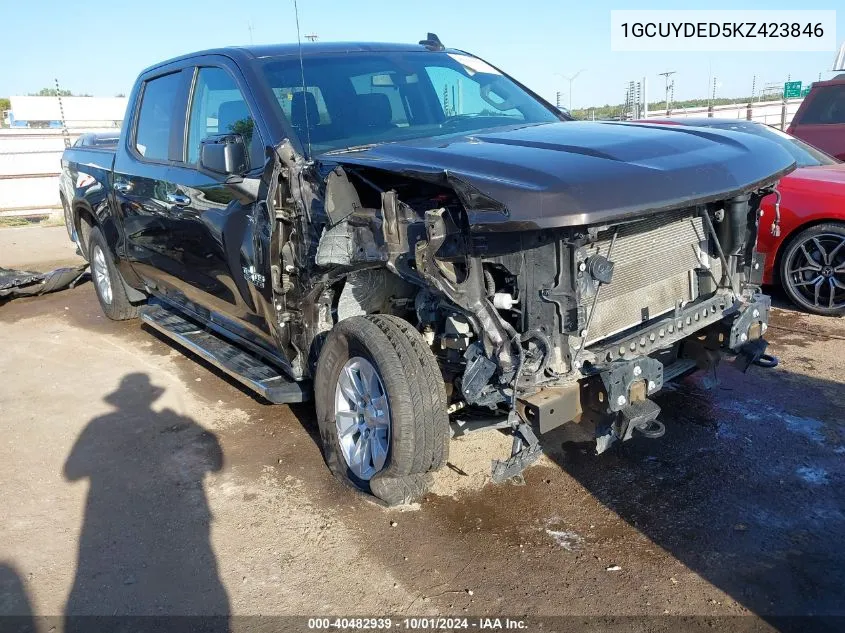 2019 Chevrolet Silverado 1500 Lt VIN: 1GCUYDED5KZ423846 Lot: 40482939