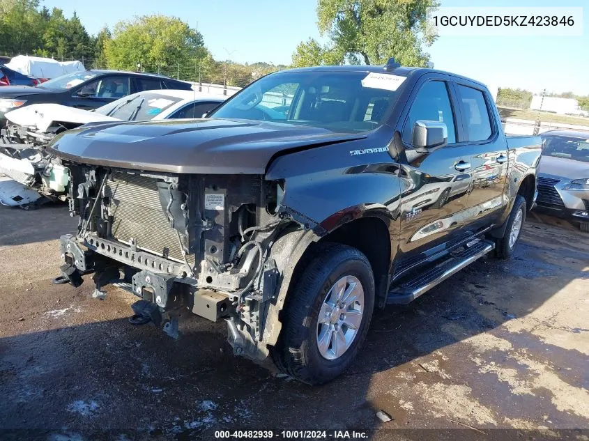 2019 Chevrolet Silverado 1500 Lt VIN: 1GCUYDED5KZ423846 Lot: 40482939