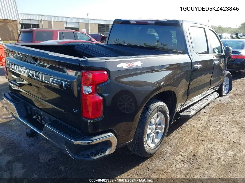 1GCUYDED5KZ423846 2019 Chevrolet Silverado 1500 Lt